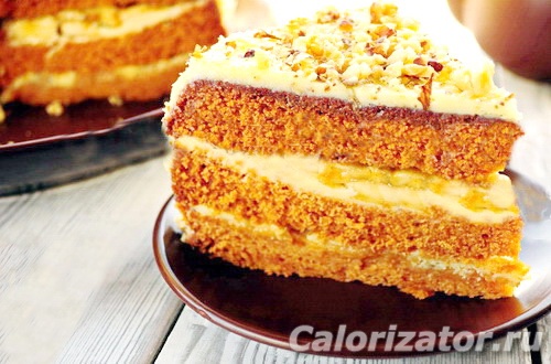 Медовый бисквит для торта в мультиварке — пошаговый рецепт с фото