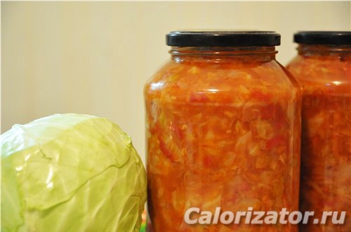 Солянка из капусты и помидоров на зиму — рецепт с фото пошагово