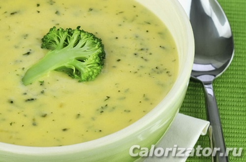 Диетический суп-пюре из брокколи - рецепт с фото пошагово