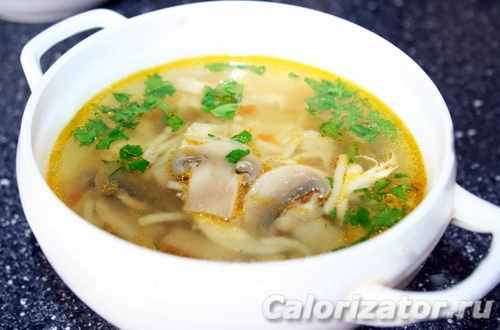Ароматный грибной суп с вермишелью, рецепт с фото — centerforstrategy.ru