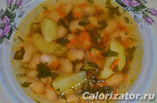 Фасолевый суп с говядиной - рецепт с пошаговыми фото | Меню недели
