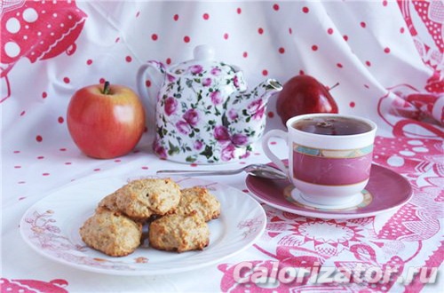 Печенье бананово-яблочное