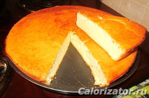 Творожный пирог с манкой в духовке - 82 photo