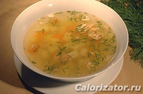 суп из семги