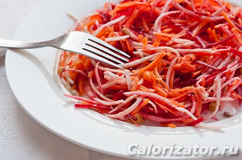 Салат с яблоком и овощами Салат с яблоком и овощами