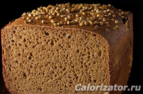 Простой ржаной хлеб в хлебопечке