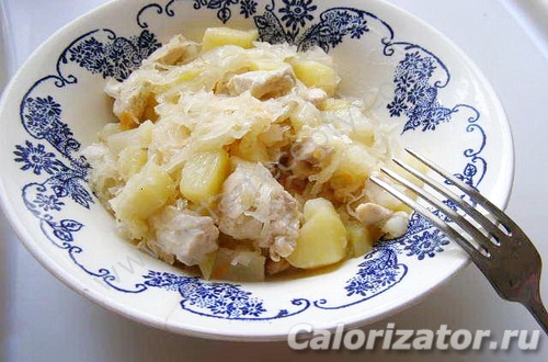 Овощное рагу со свининой