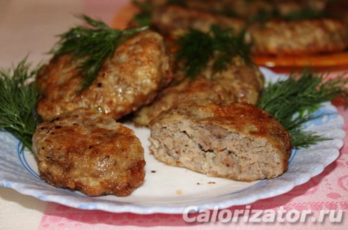 Мясные котлеты с гречкой и кабачковое пюре, пошаговый рецепт на ккал, фото, ингредиенты - Mari