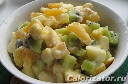 Калории фруктовый салат