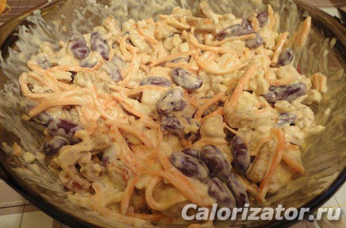 Салат со свеклой и фасолью, без майонеза - пошаговый рецепт с фото