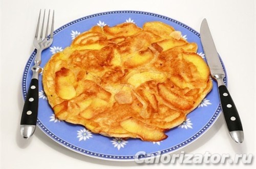 Омлет яблочный сладкий Омлет яблочный сладкий