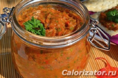 Салат из баклажанов и кабачков (на зиму) — рецепты | Дзен