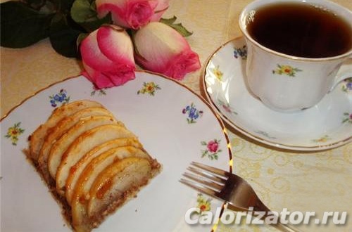 Пирог опаленный пламенем