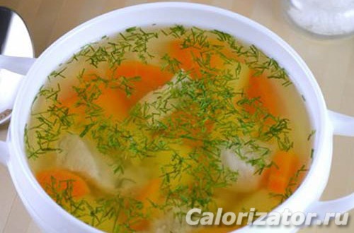 Классический вермишелевый суп в мультиварке