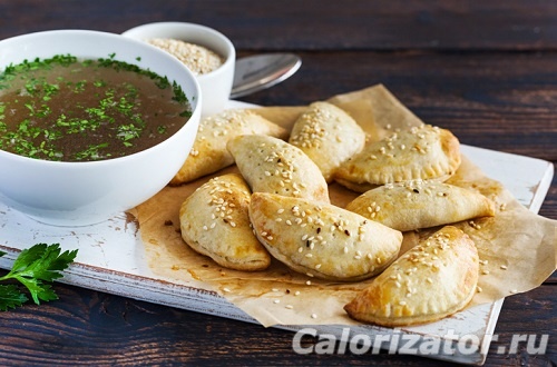 Пирожки с мясом к бульону Пирожки с мясом к бульону