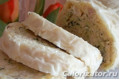 Ролл с курицей Ролл с курицей