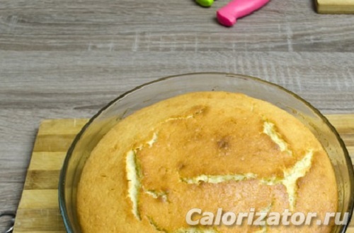 Манник на кефире за 30 минут