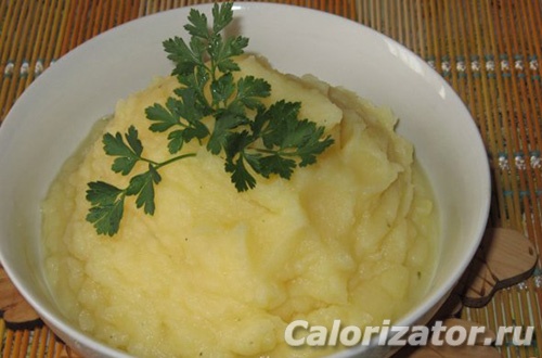 Пюре картофельное с маслом и молоком: рецепт