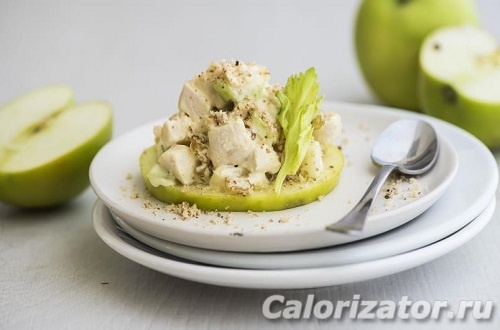Салат из курицы и сельдерея Салат из курицы и сельдерея