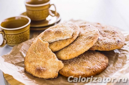 Сладкие лепёшки с оливковым маслом