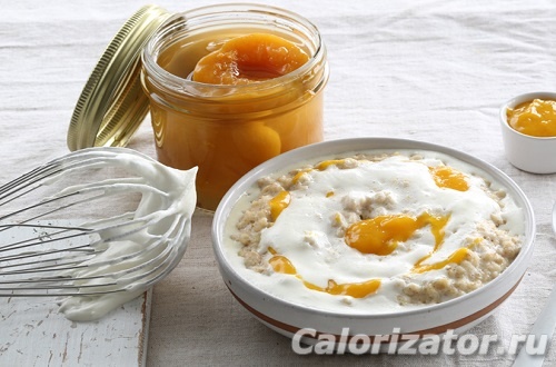 Сливочная овсяная каша