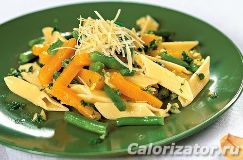 Салат из тыквы с макаронами Салат из тыквы с макаронами