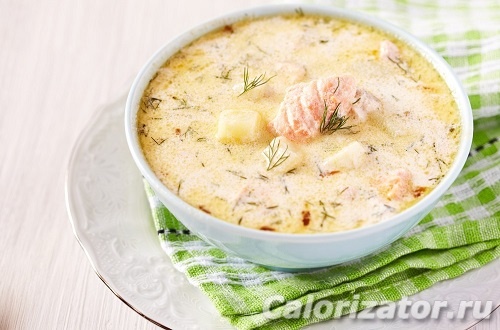 Финский рыбный суп с лососем