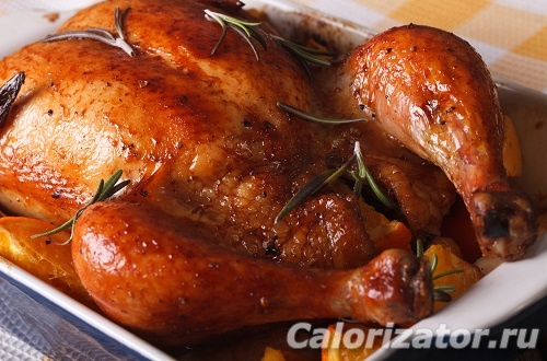 Курица в духовке целиком в рукаве с корочкой – пошаговый рецепт приготовления с фото