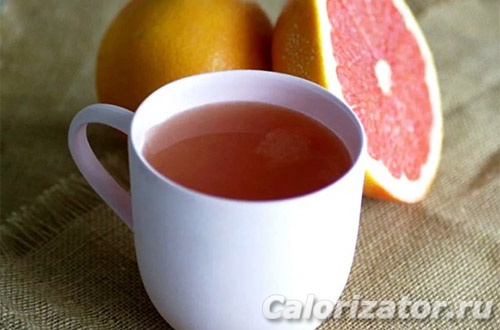 Кето-напиток из грейпфрута и апельсина