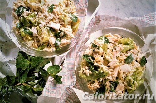 Салат с пекинской капустой и куриной грудкой Салат с пекинской капустой и куриной грудкой