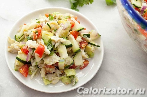 📖 Рецепты салатов из краба - как приготовить в домашних условиях - Дикоед
