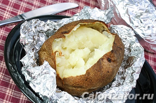 Картофель в фольге по Дюкану