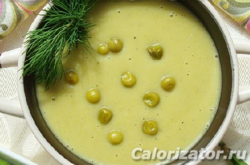 Ингредиенты для зелёного супа-пюре