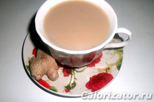 Дюкановский чай с молоком и имбирем