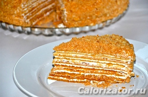 Медовый торт со сметанным кремом рецепт – Европейская кухня: Выпечка и десерты. «Еда»