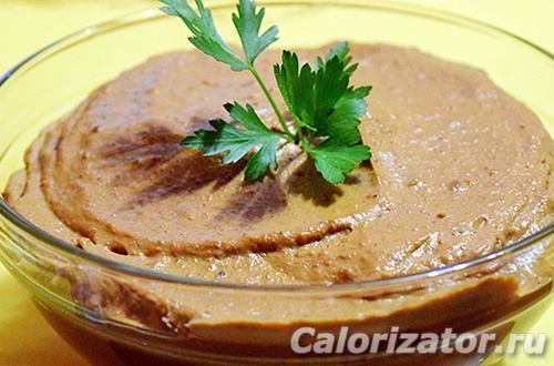 Паштет из куриной печени по-дюкановски