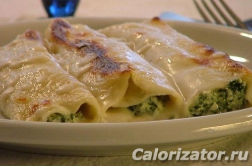 Каннеллони с мясной начинкой под соусом бешамель рецепт – Итальянская кухня: Паста и пицца. «Еда»
