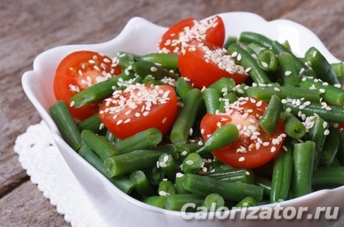 Салат с красной фасолью и помидорами – кулинарный рецепт