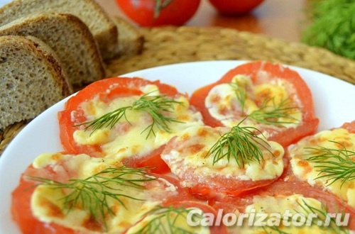 Запеченные помидоры с сыром и чесноком - рецепт приготовления с фото от paraskevat.ru