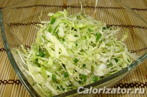 Салат с капустой и огурцом: рецепт тацинского салата
