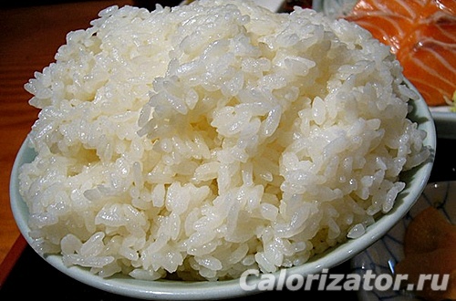 Рис отварной с добавлением маргарина