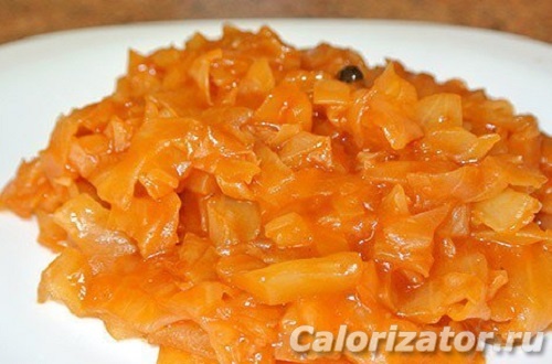 Тушеная капуста с томатной пастой - классический рецепт с пошаговыми фото