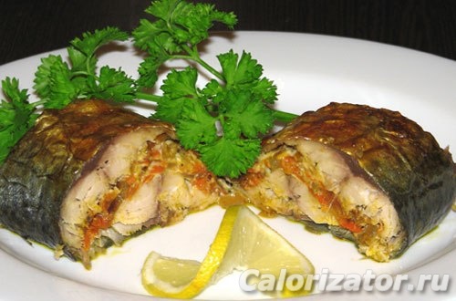 Скумбрия c овощами Скумбрия c овощами
