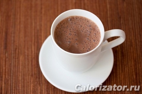 Какао с молоком без сахара