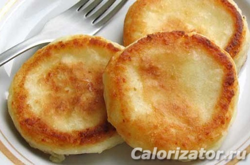 Сырники из творога 9% - калорийность, состав, описание - Calorizator.ru