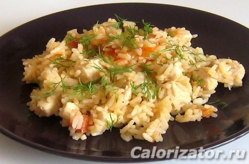 Куриное филе с рисом (на сковороде) — рецепты | Дзен