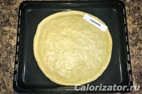 Итальянское тесто для пиццы без дрожжей