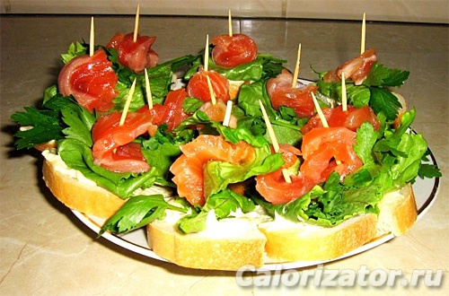 Бутерброды на шпажках - как приготовить, рецепт с фото по шагам, калорийность.