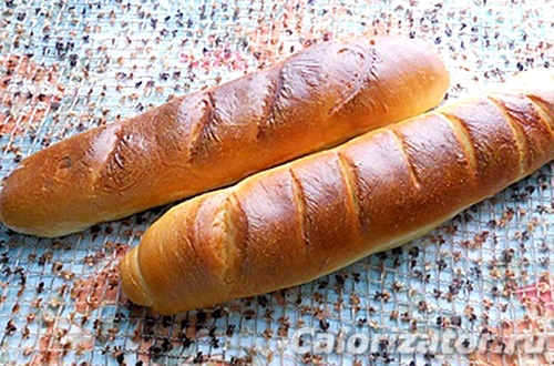 Французский багет в духовке из теста в хлебопечке. Простой подробный рецепт