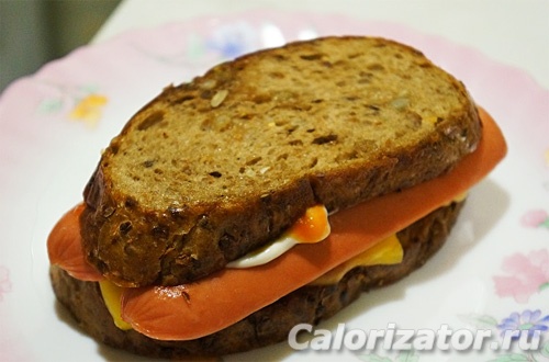 Горячий бутерброд в мультиварке